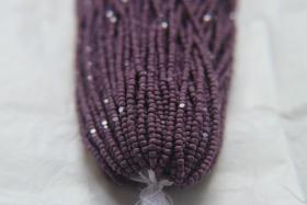 11/0 Hanks Charlotte Cut Beads MATT 23040 Opaque Amethyst 1/5/25/50/100 Hanks 2.0mm beads, jewelry supply, findings, Native supply