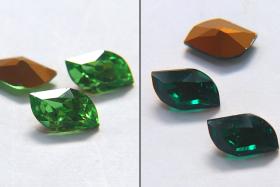 Vintage Swarovski Matt Crystal Fancy Stone 10mm x 8.5mm 2/6/12/36/144 Pieces gemstones, jewlery making, zirconium