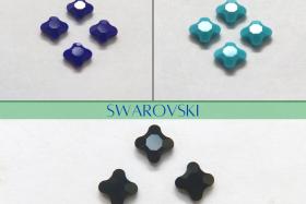 Vintage Swarovski 7 mm Swarovski (3 Colours) Premier Crystal Rhinestones 12/36/72 Pieces gemstones