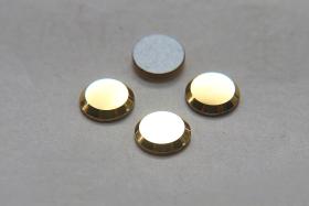 Swarovski 11 mm Rare Vintage Aurum Gold Flat Back Round 2/6/36/72/144 Pieces