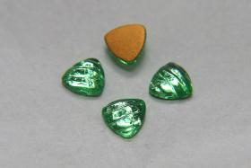 Swarovski 10 mm Vintage Flat Back Triangle Cabochon Cabs in Peridot 2/6/12/36 pieces home decorations / jewelry making