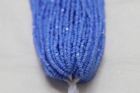 11/0 Hanks Charlotte true Cut Beads 33020 MATT Opaque Light Sapphire 1/5/25/50/100 Hanks 2.0mm jewellery rare PREMIUM beads, Native Supply