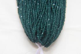 11/0 Hanks Charlotte true Cut Beads 53270 MATT Emerald Opaque 1/5/25/50/100 Hanks 2.0mm jewellery rare PREMIUM beads, Native Supply