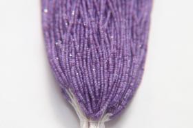 13/0 Hanks Charlotte True Cut Beads Crystal Violet Lining 1/5/25/50/100 Hanks 1.6mm jewellery glass beads, jewelry supply, native supply