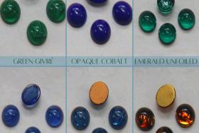 Swarovski 10x8 mm Vintage Flat Back Oval Cabochon Cabs (6 COLOURS) 18/36/72/144/360 Pieces