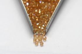 4mm Swarovski Crystal Champagne 2X Shimmer Bicones Beads 36/72/144/432/720 Pieces PREMIUM MATERIALS,embroidery materials, jewelry supplies