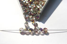 5mm Swarovski Elements Article 5000 Light Vitrail Medium Faceted Round Beads 6/12/36/172/44/288/720 Pieces