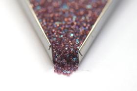 11/0 Charlotte true Cut Beads Patina Transparent Light Amethyst Aurore Boreale 10/20/50/250/500 Grams PREMIUM SEED Beads, vintage supplies