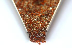 13/0 Charlotte Cut Beads Patina Transparent Light Orange Aurum 5/10/20/50/250/500 Grams PREMIUM MATERIALS