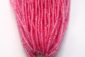 13/0 Hanks Charlotte Cut Beads Rose Transparent (Dyed) 1/5/25/50/100 Hanks jewellery rare heart beads, jewelry supply, native supply,