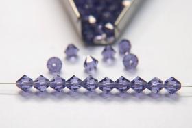 6 mm Tanzanite Preciosa Bicones 12/36/72/144/288 Pieces Jewelry making beads Made in Czech Republic