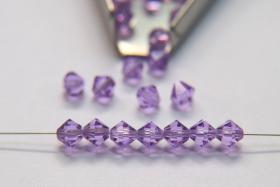 6 mm Violet Preciosa Bicones 12/36/72/144/288 Pieces Jewelry making beads Made in Czech Republic
