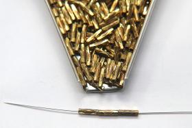 Fine Diamond cut Tubes 2x8x1.3 MM rare findings, brass tubes, jewelry making, craft supplies, decoration, couture