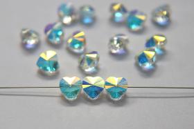 Swarovski® Vintage Crystal Elements 8/10MM 5742 in CRYSTAL Aurore Boreale  6/12/24/72/144 pieces wedding decorations, jewelry supplies