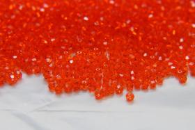 3mm Red Topaz Swarovski Bicone beads 36/72/144/432/720 Pieces (256) jewelry supplies, couture embroidery, wedding embellishments