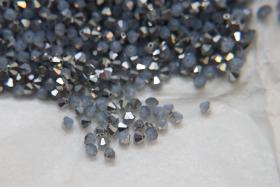 White Opal Cal (4mm) (comet Argent Light) Swarovski Bicone beads 36/72/144/432/720Pieces craft supplies, love beads, vintage findings