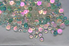 5 MM Crystal Transmission V Round Beads Spacers Sew-On Style 3128 or 3112 or 3000 12/72/144 Pieces, embroidery materials, wedding
