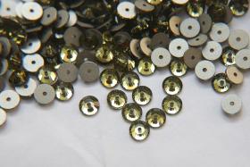 5 MM Swarovski Crystal Khaki 3128 or 3112 or 3000 Lochrose Sew-on STONES 24/72/144/720 Pieces, embroidery materials, wedding decorations