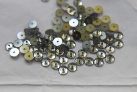 5 MM Swarovski Crystal Metallic Argent Foiled 3128 or 3112 or 3000 Lochrose Sew-on STONES 24/72/144/720 Pieces, embroidery materials