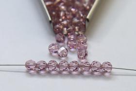 5mm Vintage Swarovski Elements Article 5000 Light Amethyst (212) Faceted Round Beads 6/12/36/172/44/288/720 Pieces
