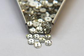 6 MM Swarovski Crystal 3128 or 3112 or 3000 Lochrose Sew-on STONES 24/72/144/720 Pieces, embroidery materials, wedding decorations