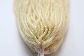 11/0 Hanks Charlotte Cut Beads 47113 Shell Cream 1/5/25/50/100 Hanks 2.0mm Pearl faceted craft supplies, embroidery materials, native supply