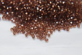 4mm Colorado Topaz Swarovski Bicone beads 36/72/144/432/720 Pieces (245) jewelry supplies, couture embroidery, wedding embellishments