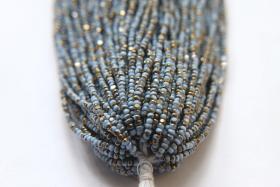 11/0 Hanks Charlotte true Cut Beads Patina Opaque Pale Aurum 1/5/25/50/100 Hanks PREMIUM SEED Beads, NATIVE supplies