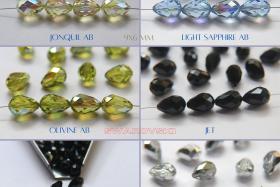 9x6mm 5500 Vintage Pear beads (8 Colours) Swarovski Elements  6/12/36/72/144 Pieces, jewelry making, vintage findings, Premium