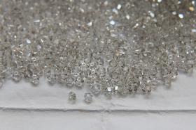 3mm Crystal Silver Shade Swarovski Bicone 5301 Beads 36/72/144/432/720 Pieces Jewelry findings, embroidery materials, jewelry making