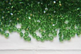 3mm Fern Green Swarovski Bicone Beads 36/72/144/432/720 Pieces Jewelry findings, embroidery materials, jewelry making, craft supplies