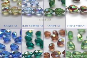 5500 16.5X11 MM Swarovski Pear Beads (8 COLOURS) 2/12/36 Pieces, fancy beads decorations, wedding embellishments, jewelry making