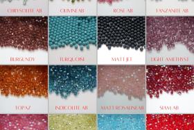 4mm Swarovski 5000 (20 Colors) Faceted Round Beads 6/12/36/72/144/288/720/1440 Pieces Jewelry making beads, ROUND BEADS, vintage findings