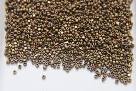 11/0 Charlotte Cut Beads Matt Dorado 10/20/50/250/500 Grams PREMIUM SEED BEADS, Native Supply