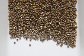 13/0 Charlotte Cut Beads MATT Dorado 5/10/20/50/250/500 Grams craft supplies, jewelry making, embroidery materials, vintage beads, rare