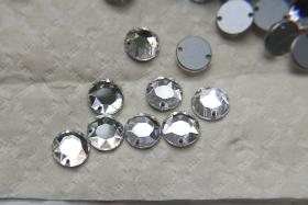 Swarovski  9/11mm Table cut Sew-On Bead 3202/2, embroidery, jewelry parts 6/12/72 pieces jewelry making, couture embellishments, embroidery