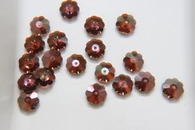 Preciosa Crystal Venus Loch Flowers (Marguerite Lochrose, Margarita Flower), Flower Beads 2/6/12/36 pieces Vintage findings