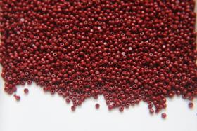 11/0 Charlotte true Cut Beads 2 MM Opaque Garnet 10/20/50/250/500 Grams Native Supply