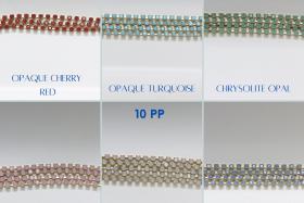 10PP PRECIOSA Cup Chain Clear Rhinestone Cup Chain 1.6mm - Brass Setting - Crystal Clear 0.5/1/2/5 Meters Nail Art