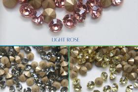 Swarovski 34ss Chatons Round (3 colours) 6/12/24/100/300 Pieces Rhinestone, repair, embellishments, art