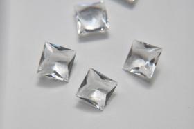Vintage Swarovski 12 mm Crystal Square Princess Cut 4447 Premier Crystal Rhinestones 2/6/12/36 Pieces gemstones