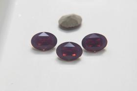 Vintage Swarovski 14x10 mm Crystal Cyclamen Opal Oval Shape 4128/4100 Premier Crystal Rhinestones gemstones, jewlery