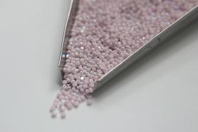 11/0 Charlotte Cut Beads Premium Patina Opaque Petal Pink Aurore Boreale 10/20/50/250/500 Grams PREMIUM MATERIALS