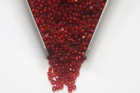 11/0 Charlotte Cut Beads Matt Red Antique Gold Lined 10/20/50/250/500 Grams embroidery materials, jewelry making, native beads