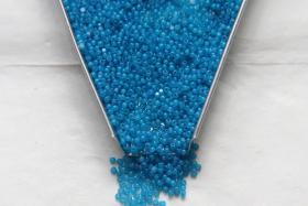15/0 Charlotte Cut Beads in Caribbean Blue Opal 5/10/20/50/250/500 Grams native craft supplies, jewelry making, embroidery