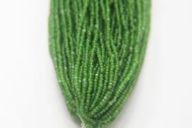 11/0 Hanks Charlotte Cut Beads Fern Green Opal 1/5/25/50/100 Hanks 2.0mm jewellery rare glass beads, jewelry supply, Native supply