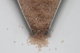 15/0 Charlotte Cut Beads in White Opal Honey 5/10/20/50/250/500 Grams native craft supplies, jewelry making, embroidery