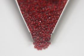 11/0 Charlotte Cut Beads Matt Light Siam Silver Lined 10/20/50/250/500 Grams embroidery materials, jewelry making, native beads