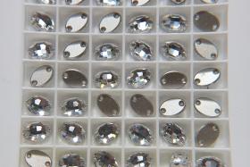 Swarovski 3210 Oval Sew-On 10x7 mm Crystal Sew Bead, embroidery, jewelry parts 2/6/12/24/72 pieces bridal decorations, embroidery material