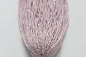 11/0 Hanks Charlotte Cut Beads Premium Patina Opaque Petal Pink Aurore Boreale 1/5/25/50/100 Hanks PREMIUM SEED BEADS, Native Supplies